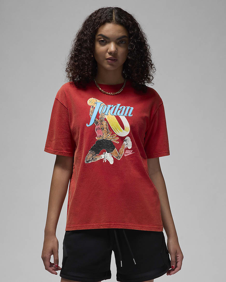 Tee shirt nike femme jordan discount